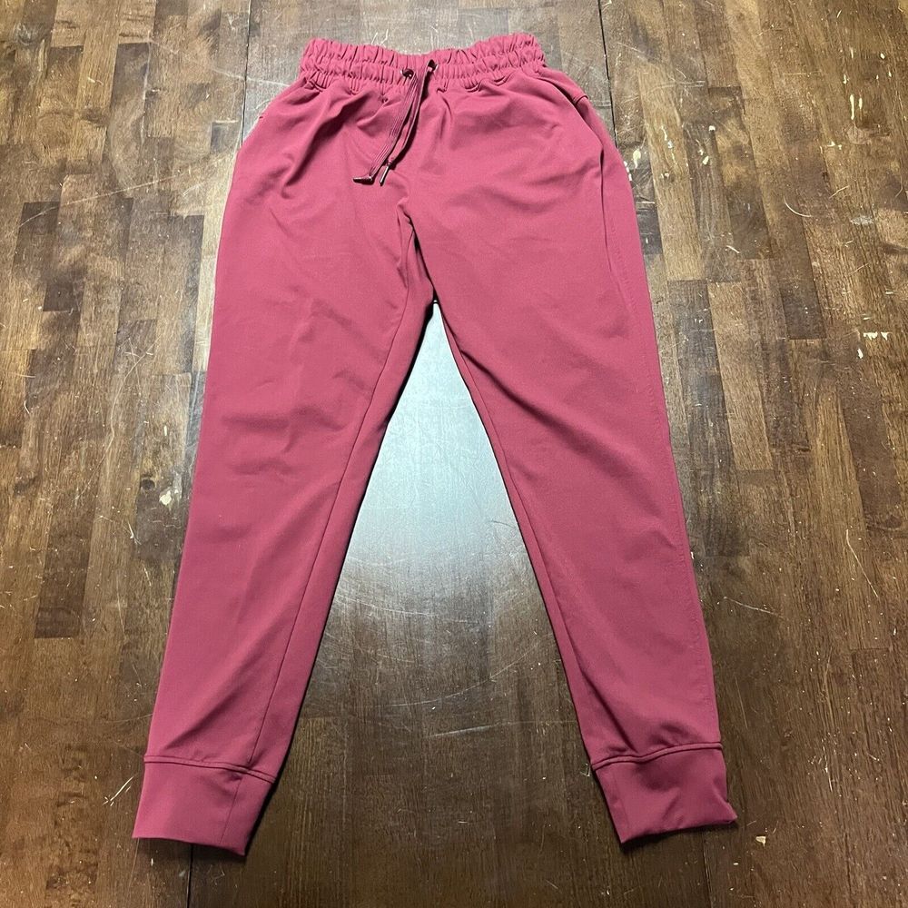 Barbell Apparel Training Joggers Men's Small Red Athleisure Sweats Workout Pants